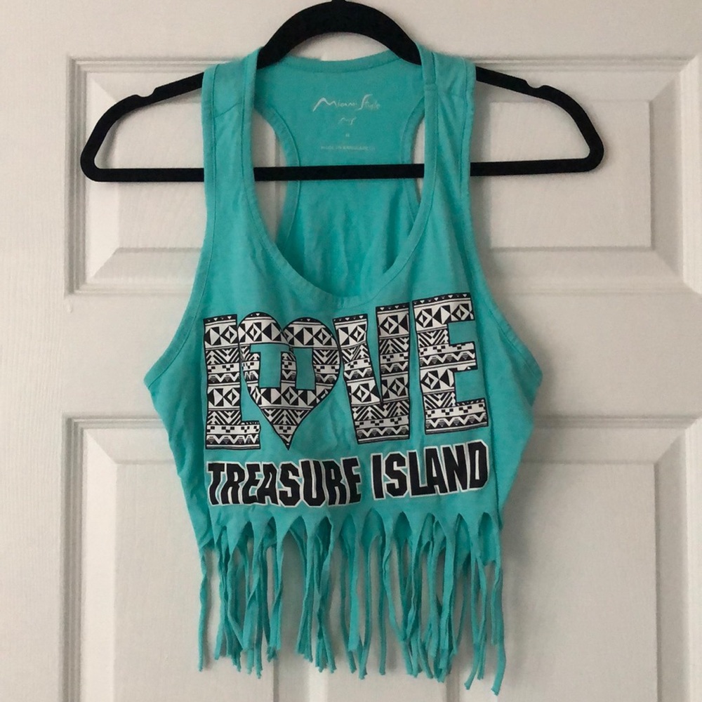 Racerback tank top